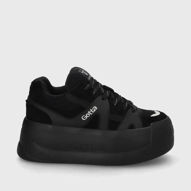 Zapatilla Negra Mujer C7324 Gotta Negro CL 39