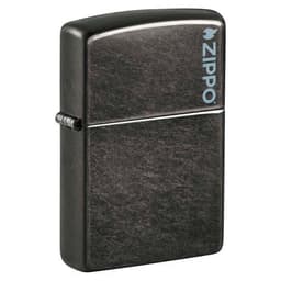 ENCENDEDOR ZIPPO 28378ZL CLASSIC GREY WITH ZIPPO LOGO Gris