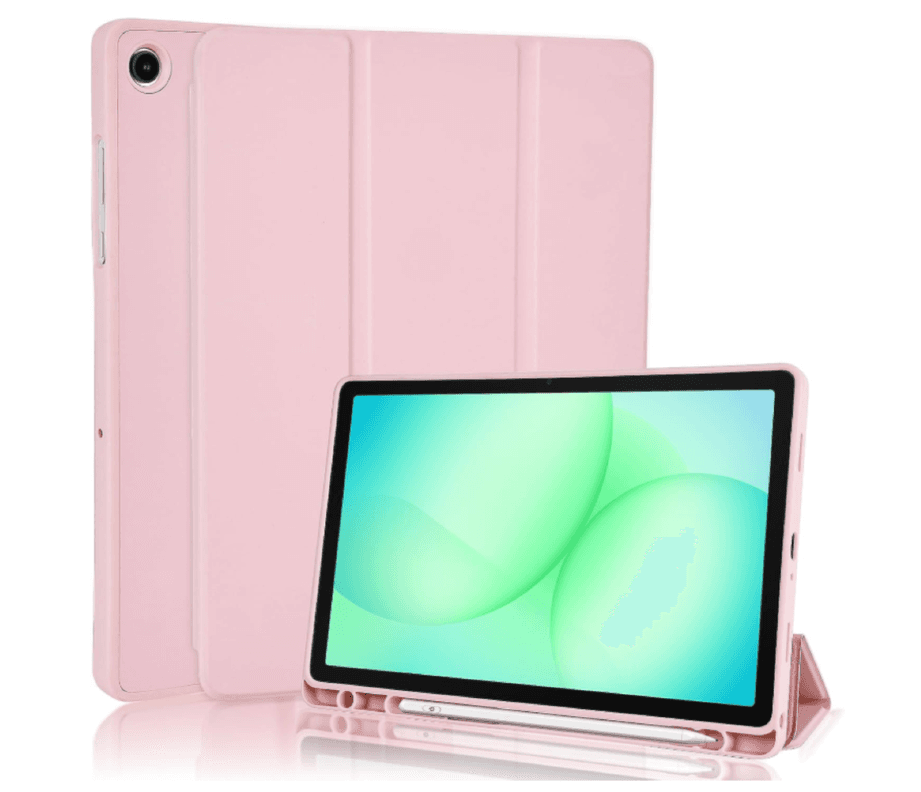 Funda Con Ranura Smartcover Compatible Con Samsung A9 8.7 2025 Rosado