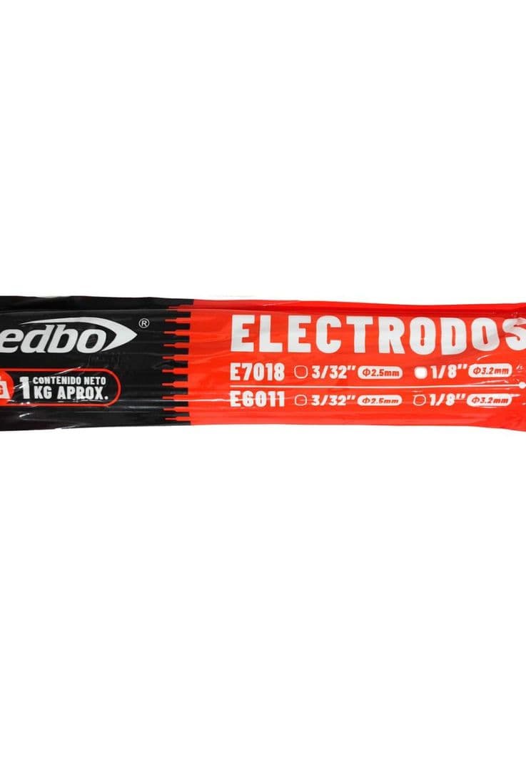 SOLDADURA REDBO 7018 1/8" (3.2MM) 1KG