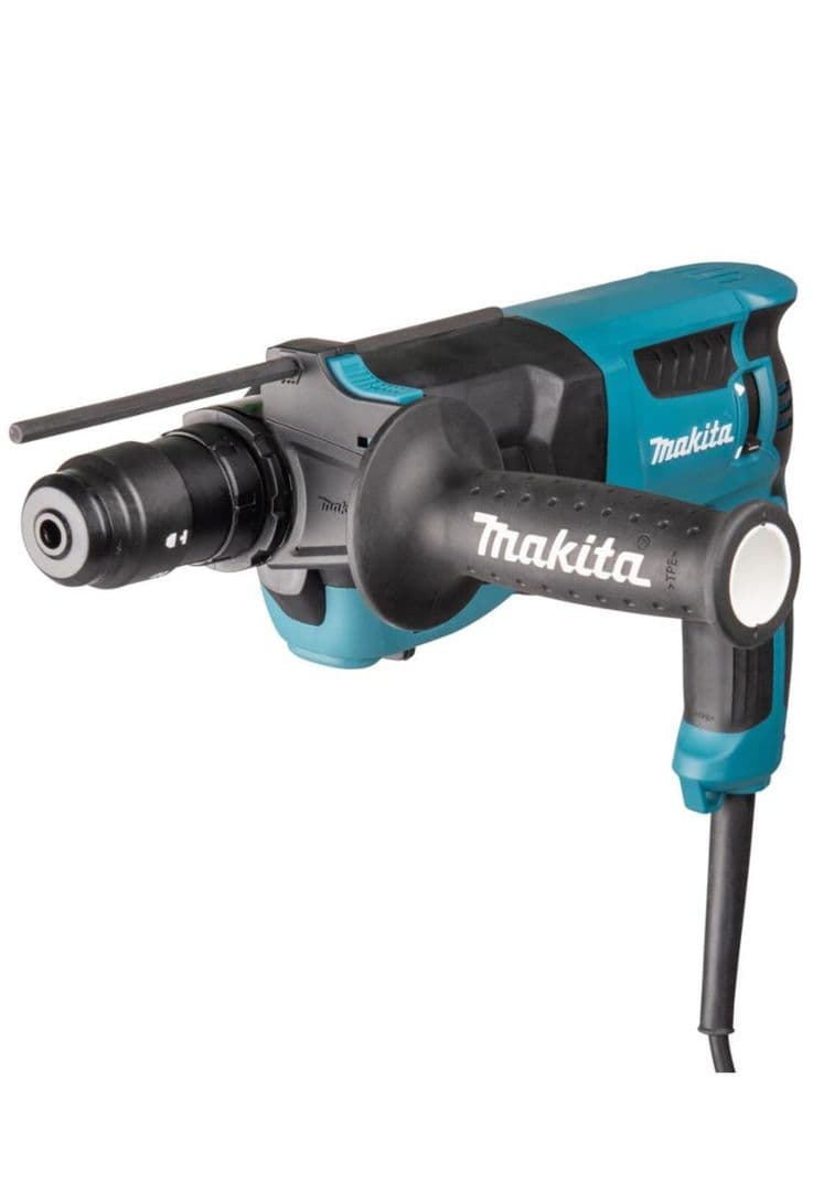 Martillo Combinacion Makita Hr2630t 26mm 800w 0-1200 RPM Rotomartillo / No Turquesa
