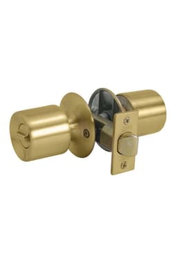 CERRADURA SCANAVINI 4044-BRONCE SATINADO DORMITORIO C/SEGURO