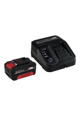 Kit Einhell Pxc Starter 18v 4,0ah 1 Cargador 1 Bateria Negro