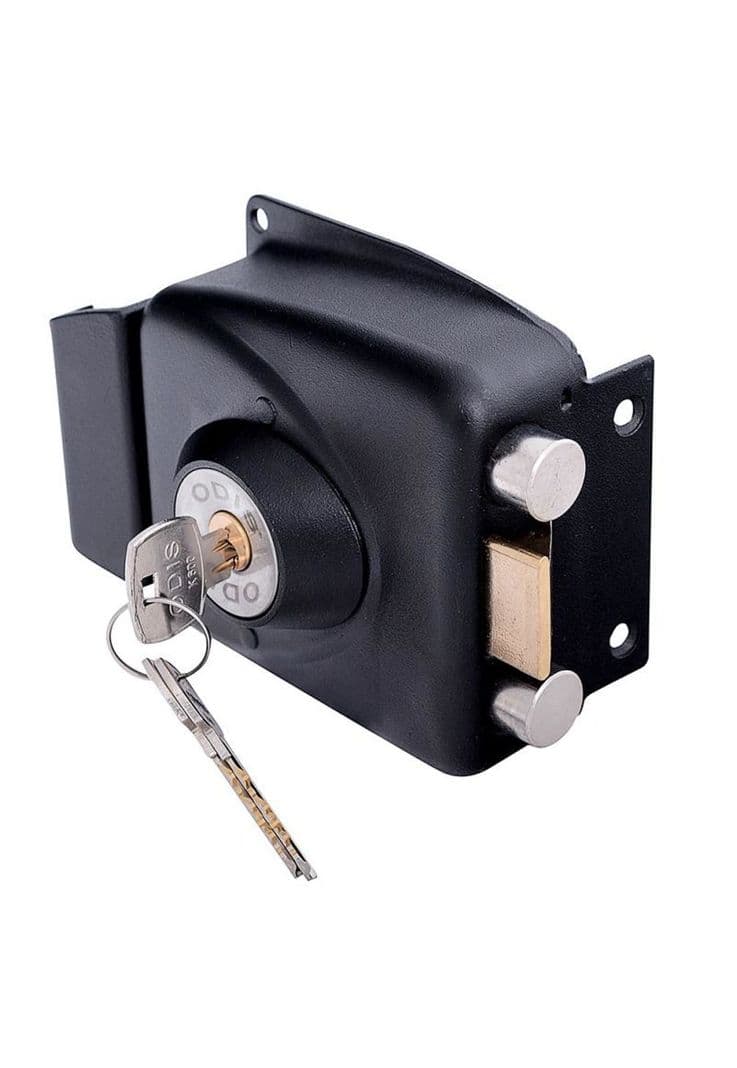 Cerradura Sobreponer Odis 773 Ne Con Caja Metalica
