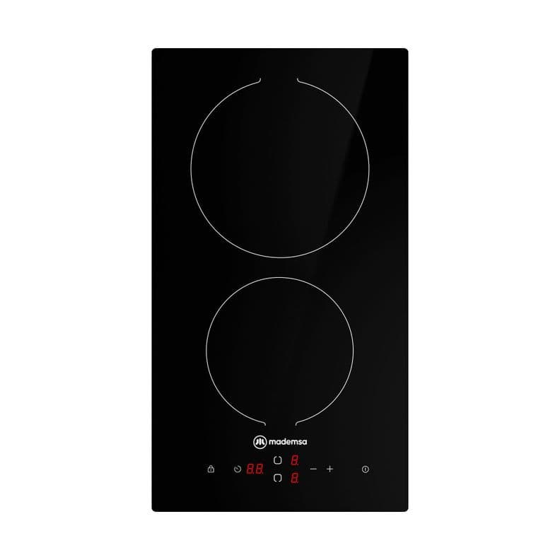 Encimera Electrica 2 Platos Mademsa Vitroceramica VM2TR Negro