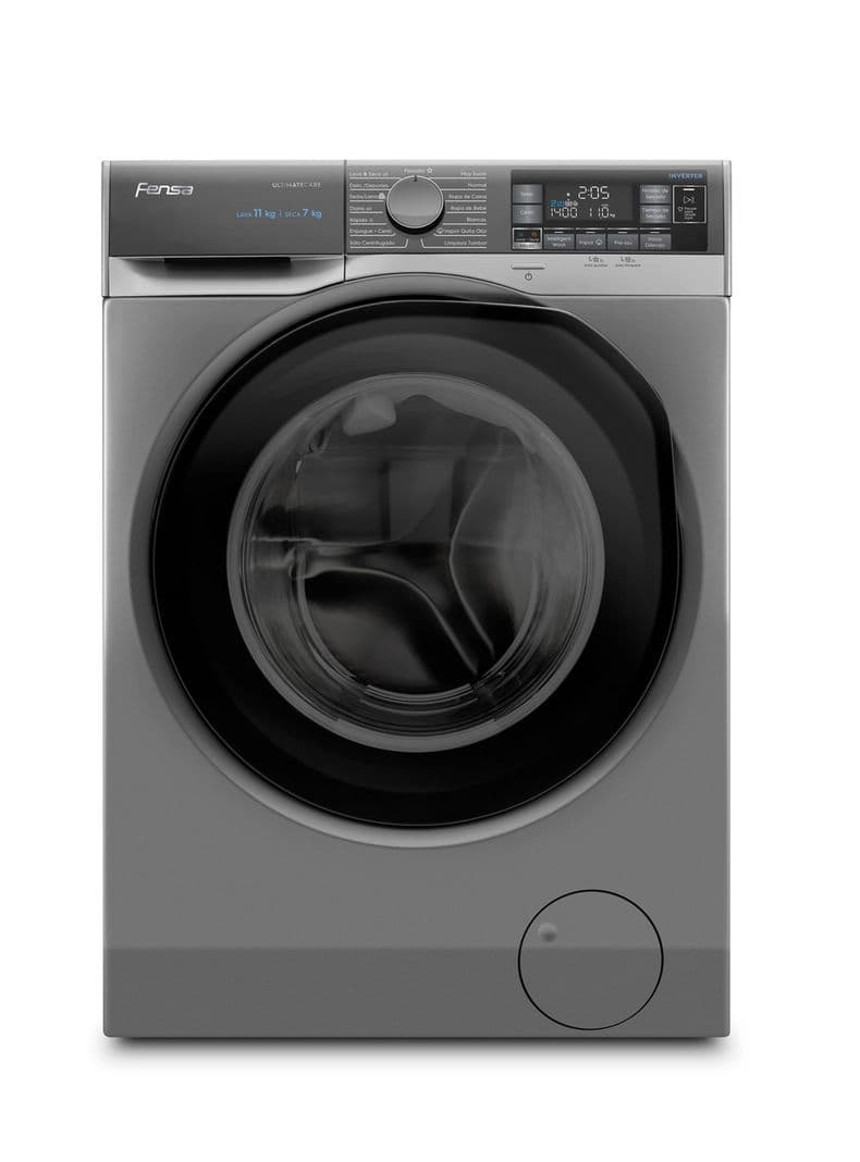 Lavadora Secadora Fensa 11Kg Lavado Inteligente 11WD Gris