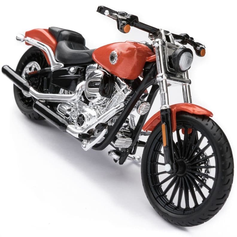 Moto coleccionable Harley Davidson Modelo 2016 breakout Naranjo