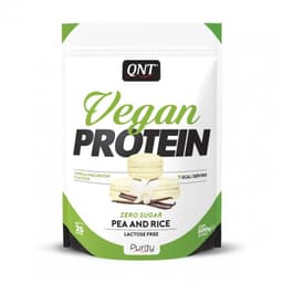 Proteina Vegana Sin Azucar 500Grs Vainilla Blanco