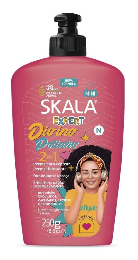 CREMA PARA PEINAR 2EN1 KIDS DIVINO POTINHO SKALA EXPERT 250 G