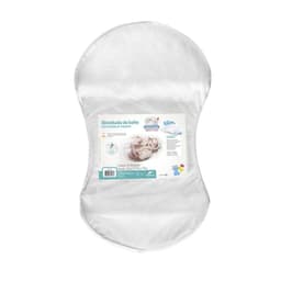 Almohada de Ba o para bebe 65x37x10 Cm Blanco