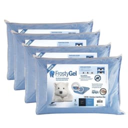 Pack x4 Almohada Extravisco Frostygel Blue 50X70 Cm Azul