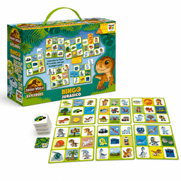 Juego de Mesa Bingo - Jurassic Explorer