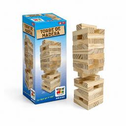 Juego de Mesa Torre Madera Chica - Toyng