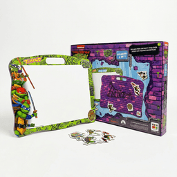 Juego Educativo Pizarra 2 En 1 - Tortugas Ninja
