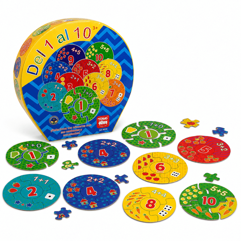 Juego Educativo Educativo Del 1 Al 10 - Toyng