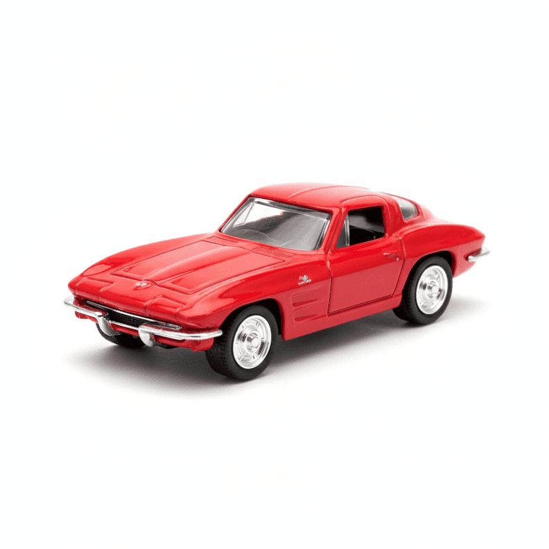 Auto Chevrolet Corvette 1963 Escala 1:60 - Welly