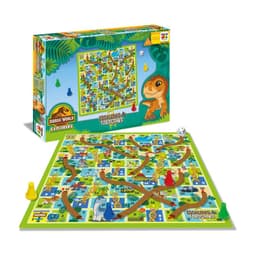 Juego de Mesa Escalera y Toboganes - Jurassic