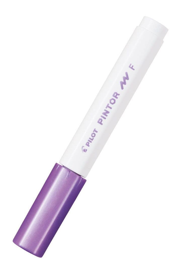 MARCADOR PINTOR FINO VIOLETA METALICO Morado