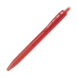 Lapiz Pasta BP1. Punta fina 0.7 mm, color rojo 12 unidades
