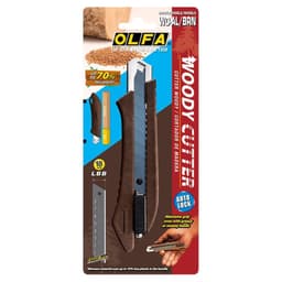 CUCHILLO INDUSTRIAL 18 MM CON ANTIDESLIZANTE Cafe