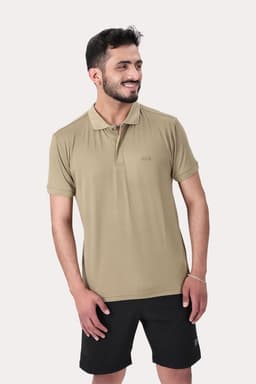 Polera Polo Pulaski Cafe Claro L