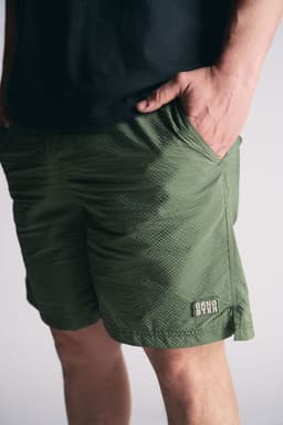 Traje De Bano Textura Craft Verde S