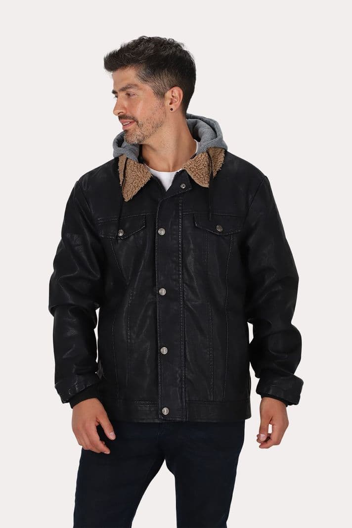 Chaqueta Pu Highway Negro Gangster S