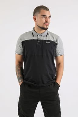 Polera Polo Academy Gris Gangster XL