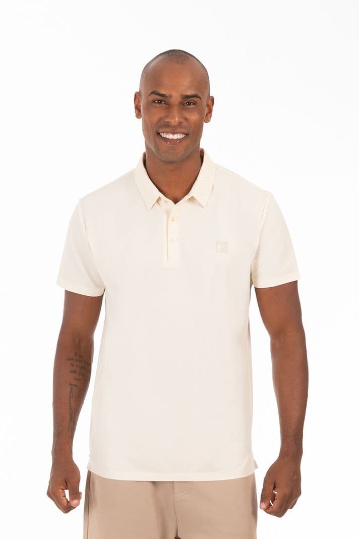 Polera Polo Poliamida Rockway Beige S