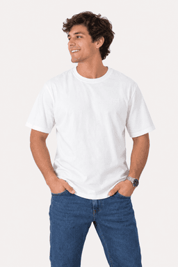 Plus Polera MC Basica Grand C Blanco XXXXL