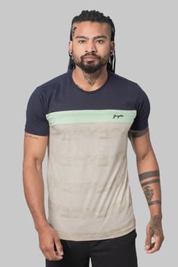 Polera Mc Especial Applique Negro Gangster XL