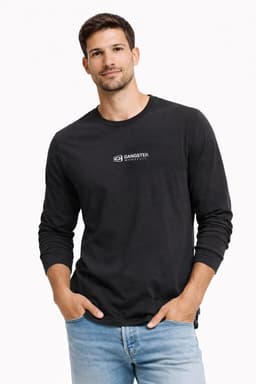 Polera ML Field Negro L