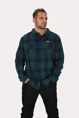 Plus Camisa ML Evergreen Verde Gangster XXXL