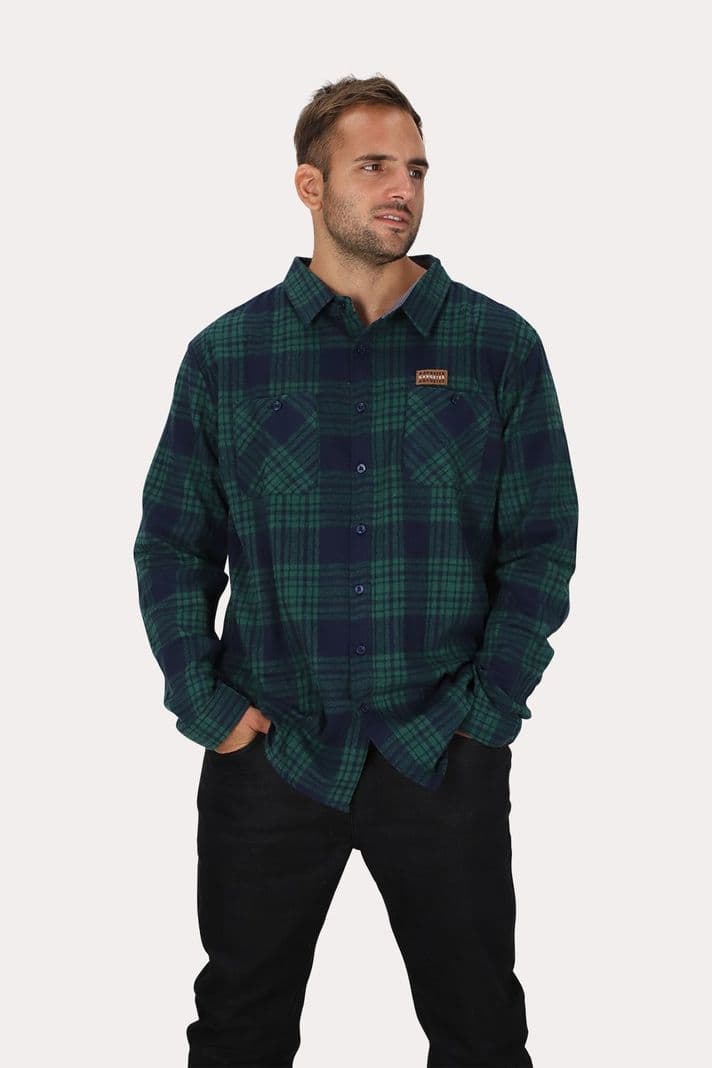 Plus Camisa ML Evergreen Verde Gangster XXXL