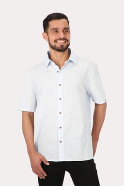 Camisa Mc Algodon Pinhal Celeste Gangster S