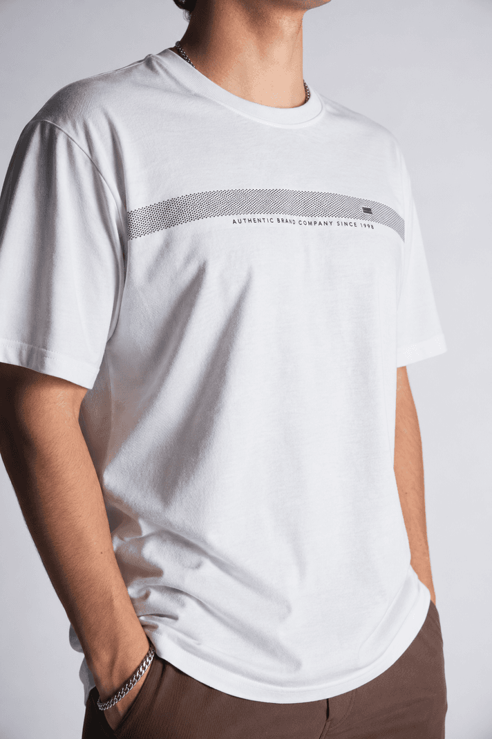 Plus Polera MC Basica Latic Blanco XL