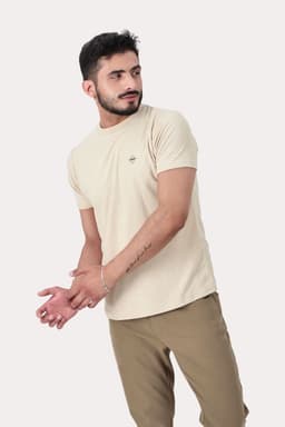 Polera Mc Jaquard Coney Beige L