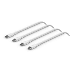 Pack de 2 cables USB-C a USB-C BoostCharge 1 m Blanco