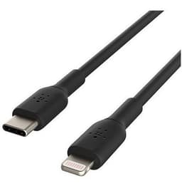 Cable Lightning A Usb-c 1mt Belkin Negro Boostcharge