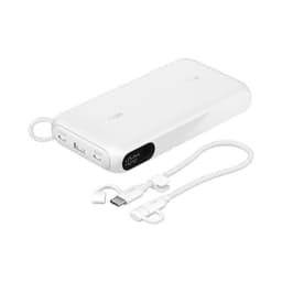 Bateria Portatil 20.000mAh 20W Belkin con Pantalla LED Blanco