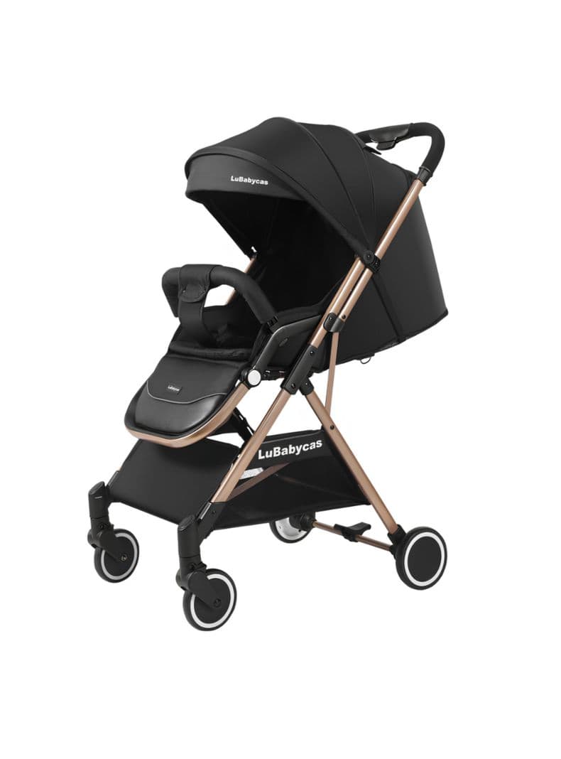 Coche De Paseo Ultra Liviano 0-3 Anos GTS LuBabycas Negro