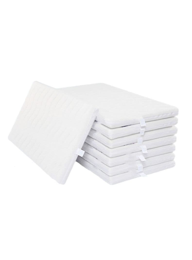 Colchon Cuna de Coco 116X62X4cm Respirable LuBabycas Blanco
