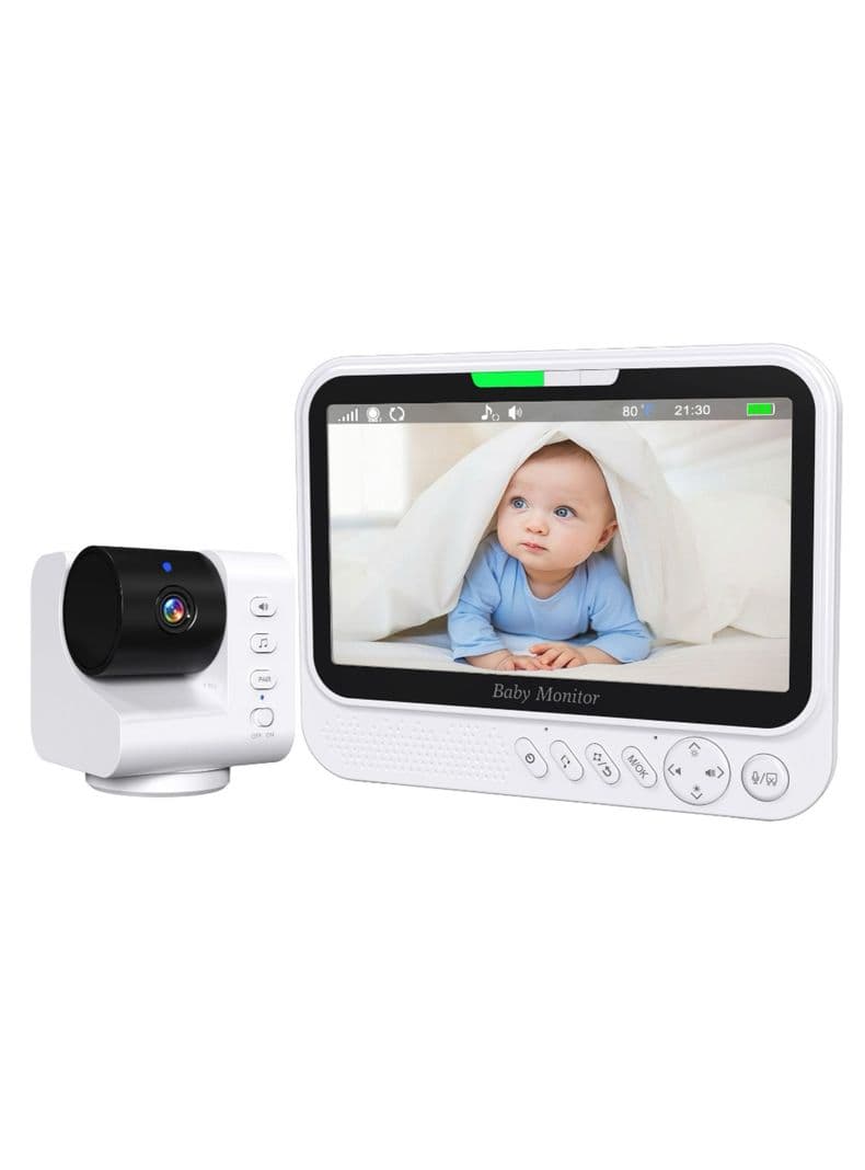 Camara Monitor Pantalla 71080P ABM790 LuBabycas Blanco