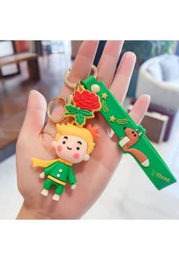 Llavero Silicona 3D El principito le petit prince Verde L
