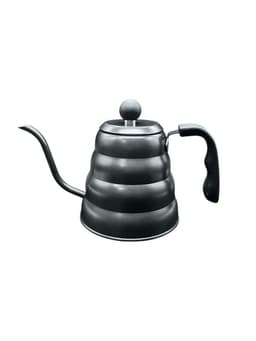 Tetera Acero Inoxidable Cuello Cisne Te Agua Cafe 1,2lts N Negro