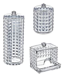 Envase Organizadores Set Frascos Cocina Dormitorio Blanco