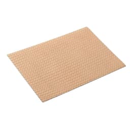 Set 6 Individuales De Mesa Pack 6 Cuero Sintetico 40cm Beige 0