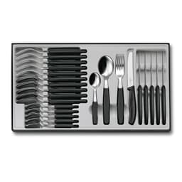 Set de mesa Swiss Classic, 24 piezas Victorinox Negro