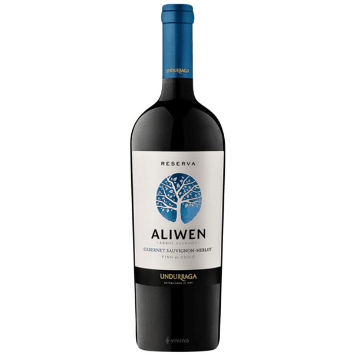 Vino Undurraga Aliwen Reserva Merlot 13 750cc