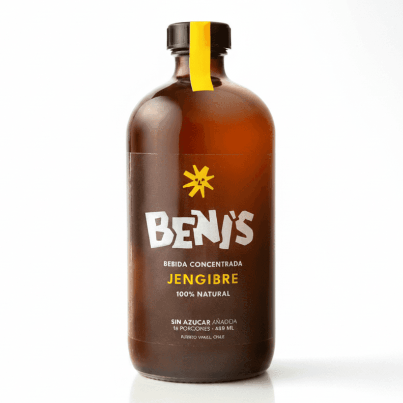 Bebida Natural Beni's De Jengibre 480cc